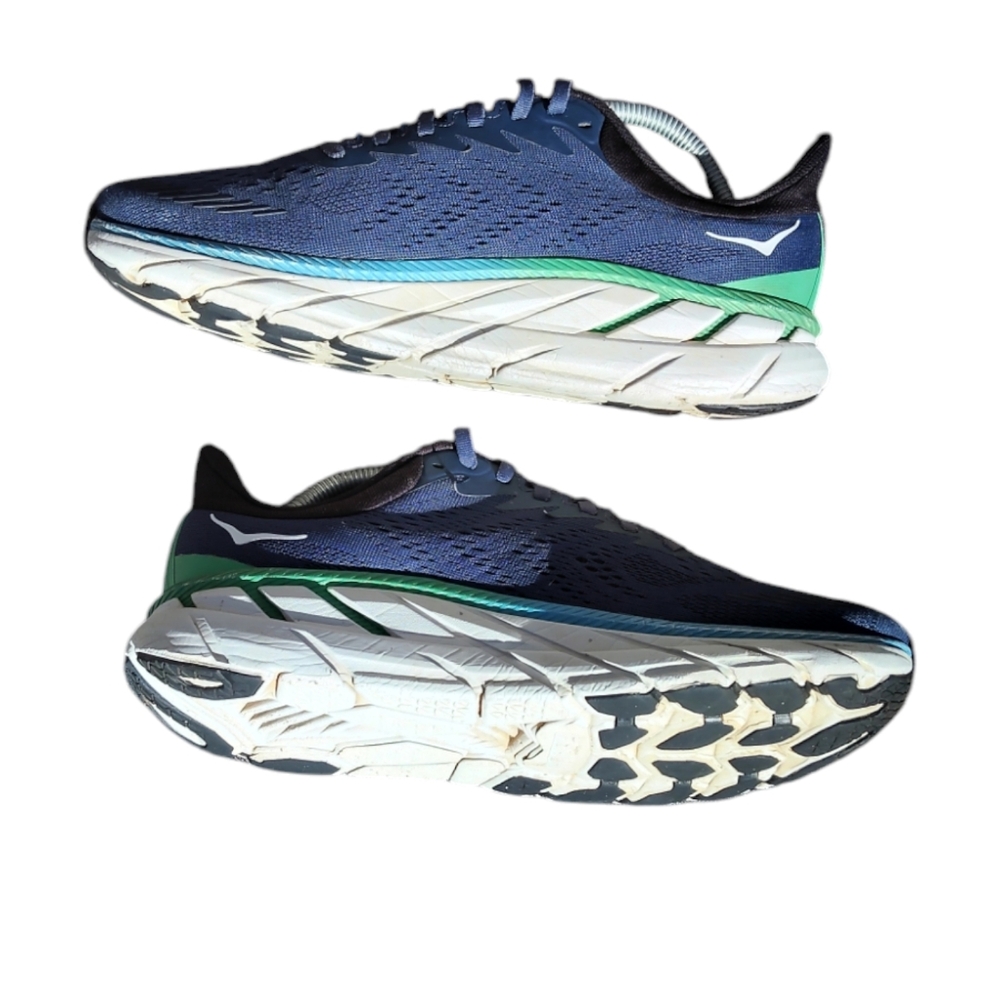 Hoka One One Clifton Running Shoes sz 9 - Picture 4 of 12